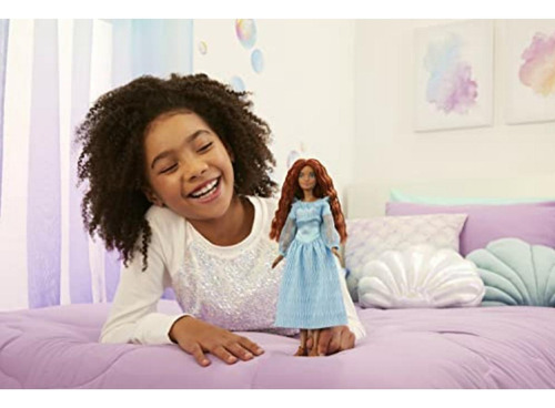 Disney La Sirenita Muñeca Ariel Humana Para Niñas De 3