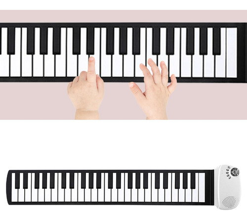 Teclado Enrollable De 49 Teclas, Teclado De , Piano,