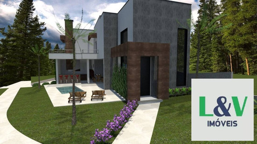 Imagem 3 de 15 de Casa Em Construção, À Venda, 230m², Condomínio Reserva Da Mata, Vinhedo, Sp - 1635