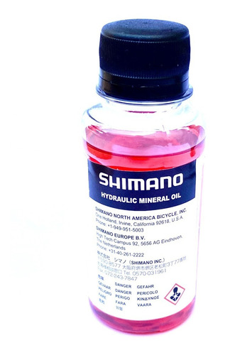Óleo Mineral Shimano 100ml Sangria Freio Disco Hidráulico
