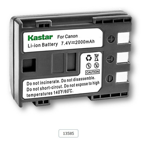 Bateria Mod. 13585 Para Can0n Elura 50