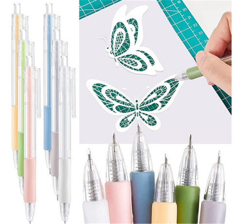 A Portable Paper Cutter Pen 6 Pieces