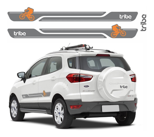 Kit Adesivos Tribe Bike Para Ford Nova Ecosport 19001