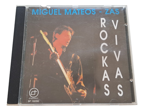 Cd Miguel Mateos Zas Rockas Vivas 1994 Impecable Estado Zwt Estándar (Usado)