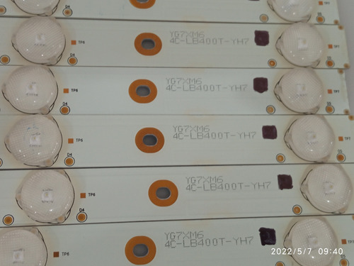 T0t 40b3800 8 Tiras De 5 Leds Pioneer Ple 4005fhd (Usado)