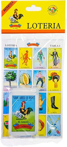 Lotería Mexicana 10 Tablas