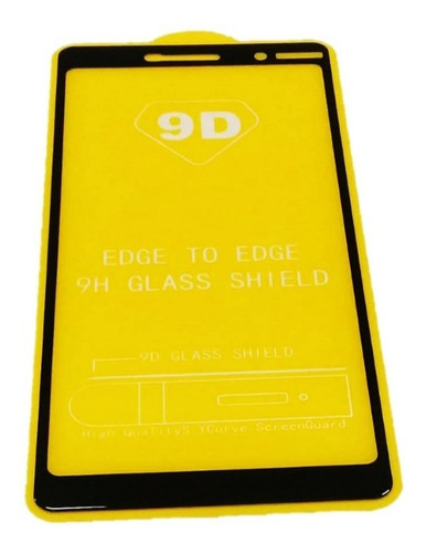 Imagen 1 de 5 de Protector Pantalla Vidrio Templado 9d Nokia 7 Plus