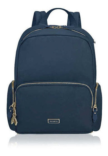 Mochila Grande Nueva Original Samsonite 3 Pockets Midnight