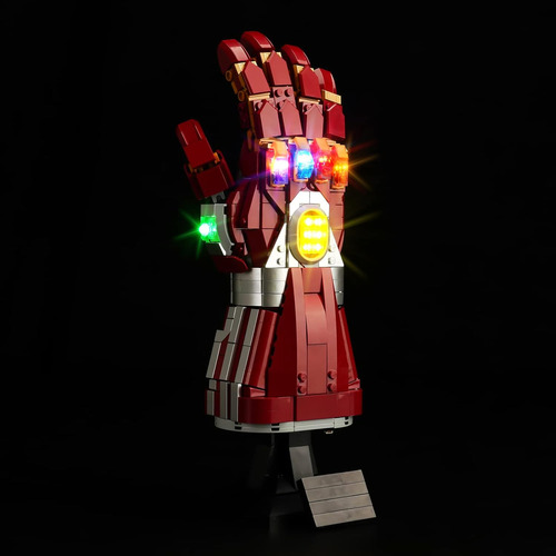 Rorliny Kit De Luz Led Para Lego Marvel Nano Gauntlet 76223,