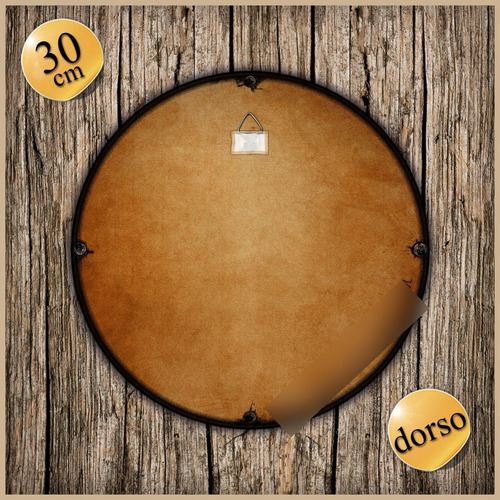 #664 - Cuadro Decorativo Vintage - Yamaha Moto No Chapa
