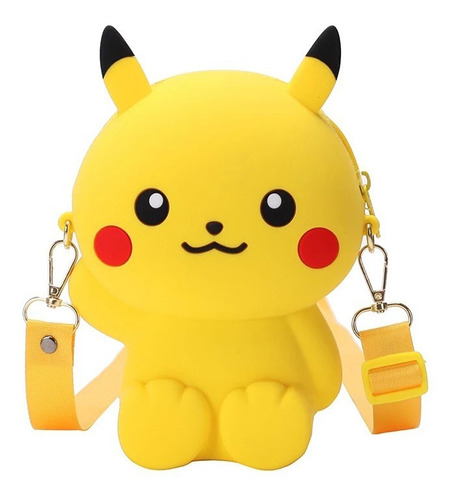 Bolsa Mariconera De Silicona Pikachuuu 