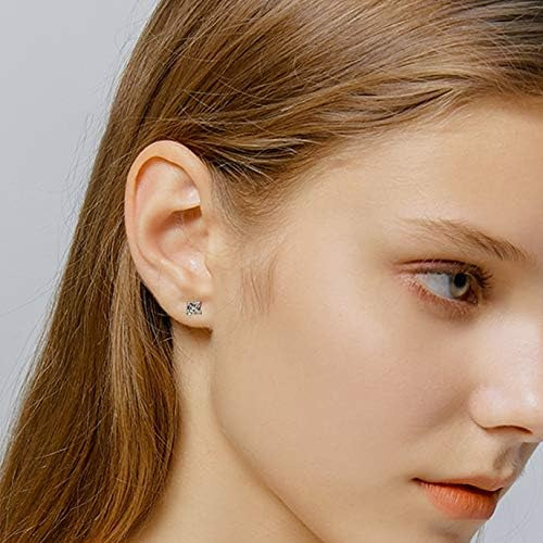 Juego De 4 Pares De Aretes De Plata De Ley 925 Con Circonita