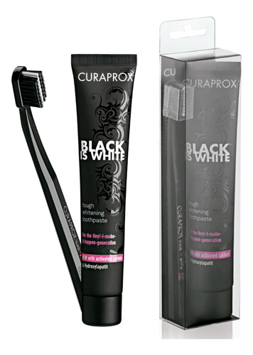 Curaprox Black Is White Pasta Blanqueadora 90gr