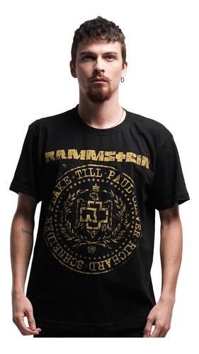 Camiseta Rammstein Seal Typewriter Rock Activity