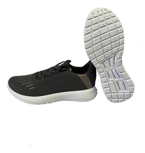 Tenis Casual Deportivo Gris Calcetin Urbano Unisex Correr