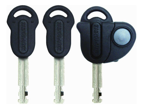 Candado U Traba Bicicleta - Kryptonite Evolution Mini-5 Color Negro
