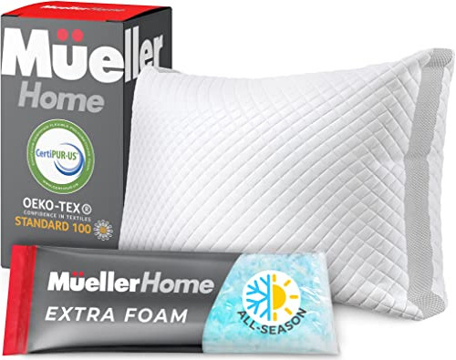 Mueller Hotel Collection Pillows For Side Sleepers, Vbdnk