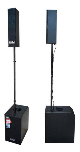 Sistema Activo Vertical Prof. 1000w Ds/bt Grober Audio $ 489