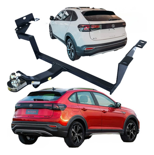 Engate Rabicho Reboque 700kg Vw Nivus 2019 2020 2021 2022 23
