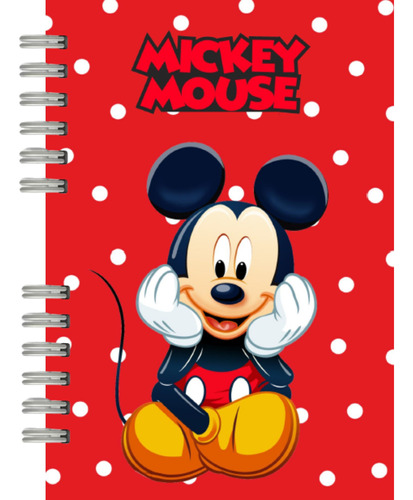 Planner De Mickey Mouse + Chapita De Regalo