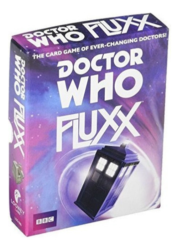 Looney Labs Doctor Who Fluxx Good Card Game