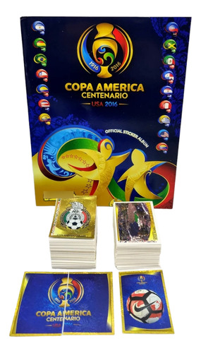 Álbum Copa América 2016 Panini Set A Pegar