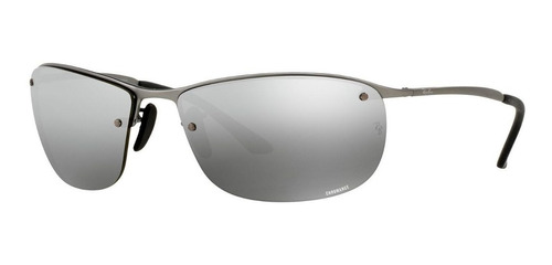 Lentes De Sol Ray-ban Active Rb3542-ch Chromance Plata 63mm