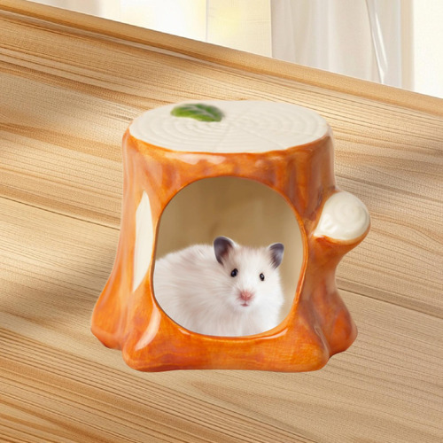 Cerámica Hamster House Pequeño Animal De Animales Cuevas M