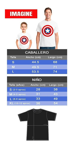 Playera Imagine Hombre Camiseta Elite Negra #731