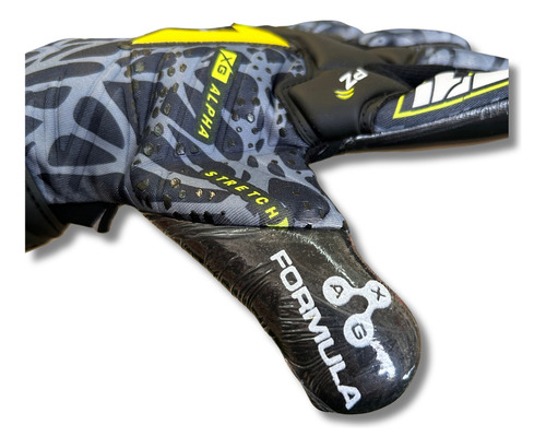 Guantes Arquero Rinat Xtreme Guard Dominus Alpha Gris Oscuro 10