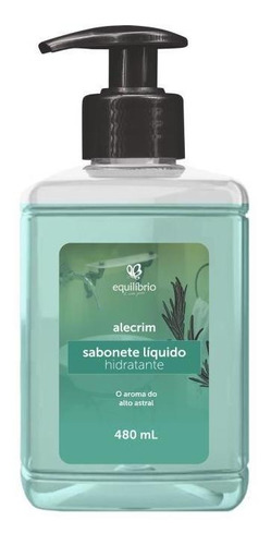 Equilíbrio Sabonete Alecrim 480 Ml (pump)