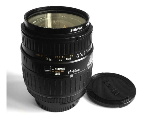 Sigma 28-80 F3.5-5.6 Ii Macro Ashpherical For Nikon Y Envío
