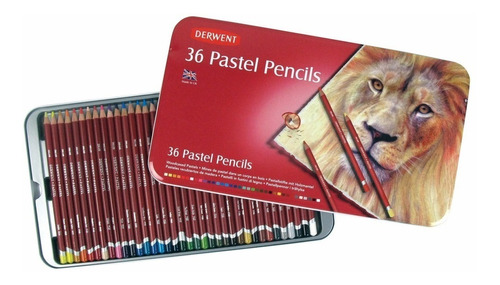 Lápices Pastel  Derwent Por 36 Colores