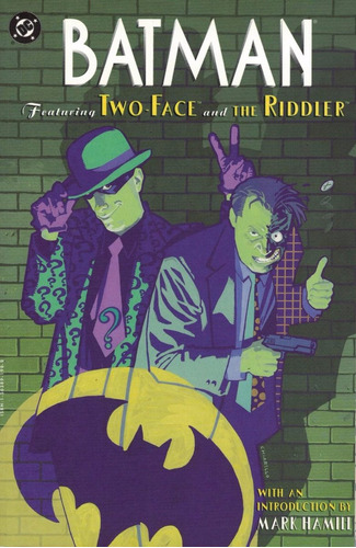Batman Featuring Two-face And The Riddler  Edition Tpb  Inglés