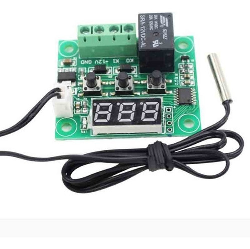 Termostato Temperatura Interruptor Digital 12v + Sensor 
