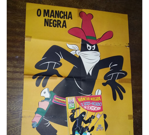 Mickey Extra Mancha Negra Volta Ao Mundo Set 1973 C Poster 