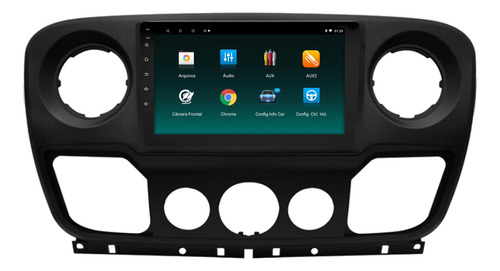 Multimidia Renault Master 14/22 9p Android 14 Carplay C/can