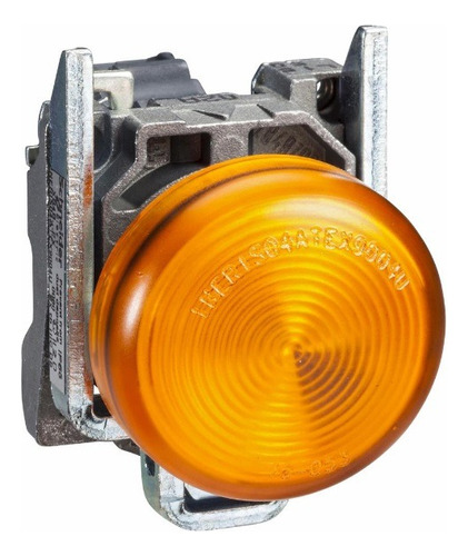 Ojo De Buey Luz Piloto Ambar Led 24v 22mm Schneider Xb4bvb5