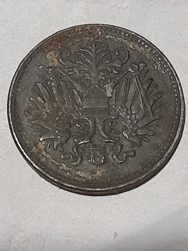 Moneda Hierro 20 Heller Austria 1° Guerra Mundial 1918
