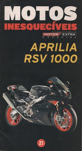 Motos Inesquecíveis 21 - Aprilia Rsv 1000 - Revista
