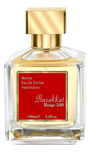 Fragrance World! Barakkat Rouge 540 Para Dama 100 Ml