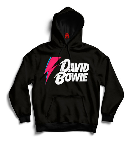Polera Capucha Personalizada David Bowie 002