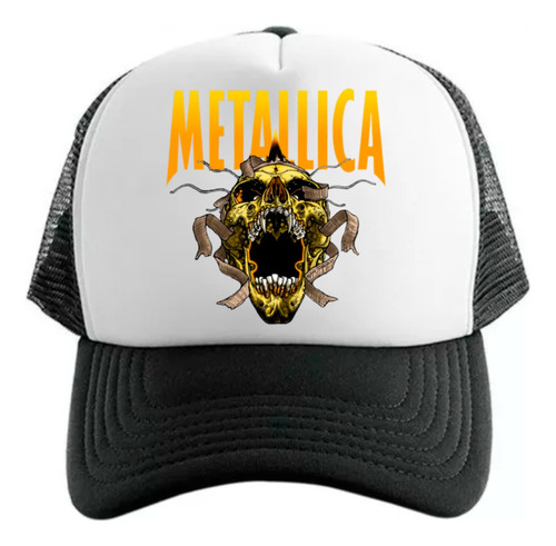 Gorra Trucker Metallica Todos Los Modelos !!!