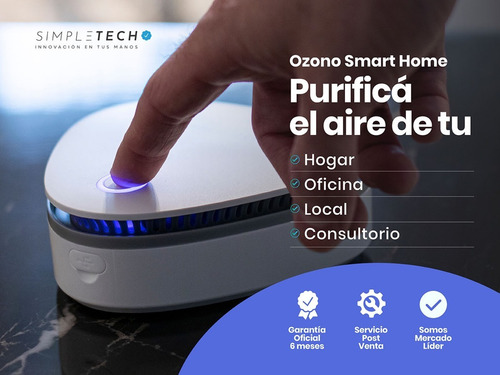Imagen 7 de 7 de Ozonizador Portatil Calzado Purificador Aire Hogar Indoor