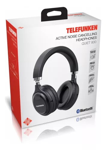 Auriculares Bluetooth Telefunken H-800ANC con Cancelación Activa