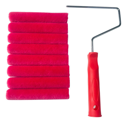 Kit De Rodillos De Pintura Rodillo Pincel Para Esmaltes