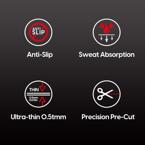 Pulsar Gaming Gears Supergrip Groptape Set Para Razer Basili