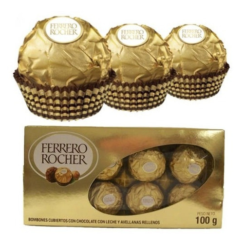 Ferrero Rocher Bombones  2 Cajas X 8 Un-las Golos Del Tio-