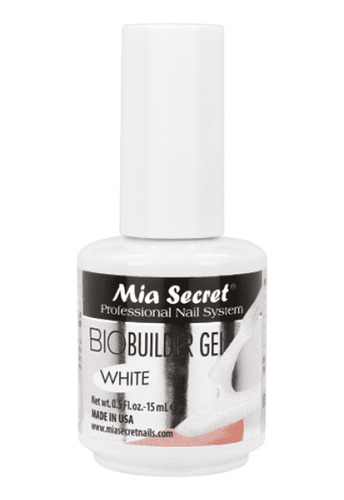 Biobuilder Gel Estructurador Mia Secret White 15ml