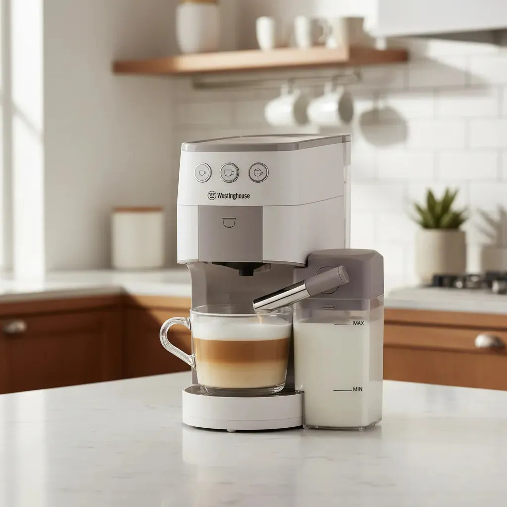 Cafetera Multicapsula Westinghouse Blanco